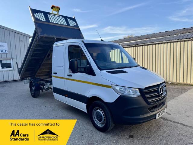 Mercedes-Benz Sprinter 2.1 314 CDI RWD L3 Euro 6 (s/s) 2dr Tipper Diesel White