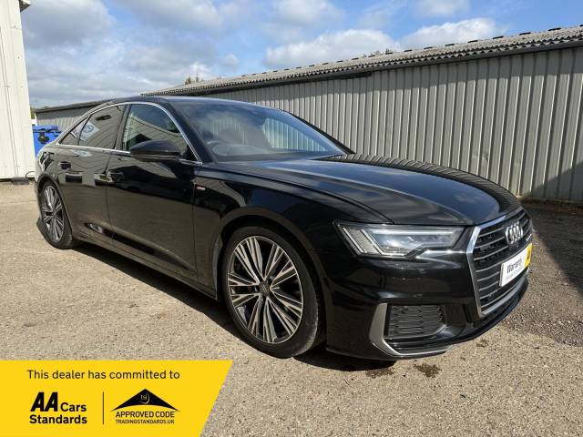 Audi A6 Saloon 3.0 TDI V6 50 S line Tiptronic quattro Euro 6 (s/s) 4dr Saloon Diesel Black