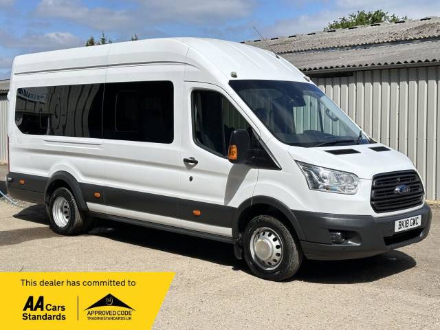 Ford Transit 2.2 TDCi 460 HDT Trend L4 H3 5dr (18 seats) Minibus Diesel White