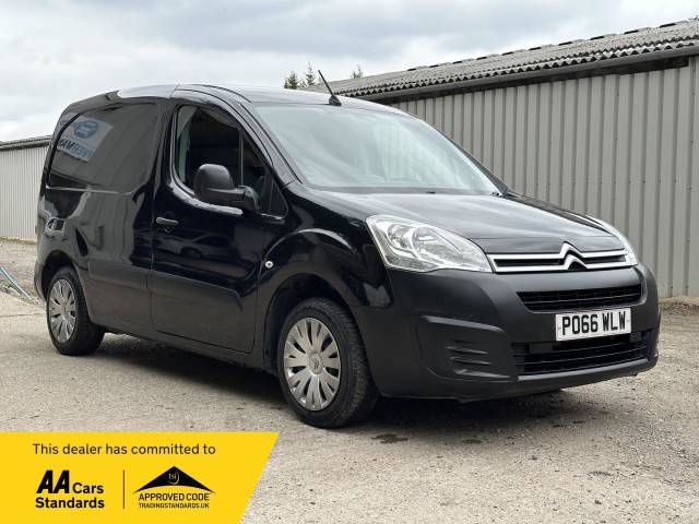 Citroen Berlingo 1.6 BlueHDi 625 Enterprise L1 5dr Panel Van Diesel Black