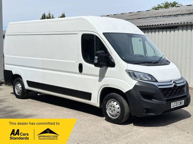 Citroen Relay 2.2 BlueHDi 35 Enterprise L3 High Roof Euro 6 (s/s) 5dr Panel Van Diesel White