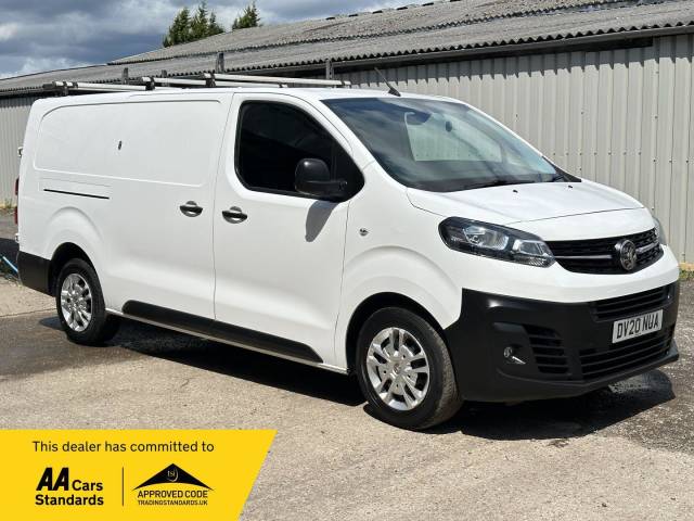 Vauxhall Vivaro 2.0 Turbo D 3100 Dynamic L2 H1 Euro 6 (s/s) 6dr Panel Van Diesel White