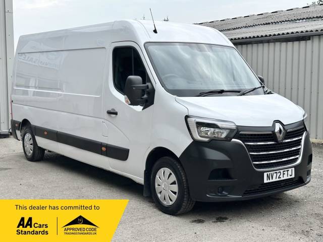 Renault Master 2.3 dCi 35 Business+ FWD LWB Medium Roof Euro 6 4dr Panel Van Diesel White