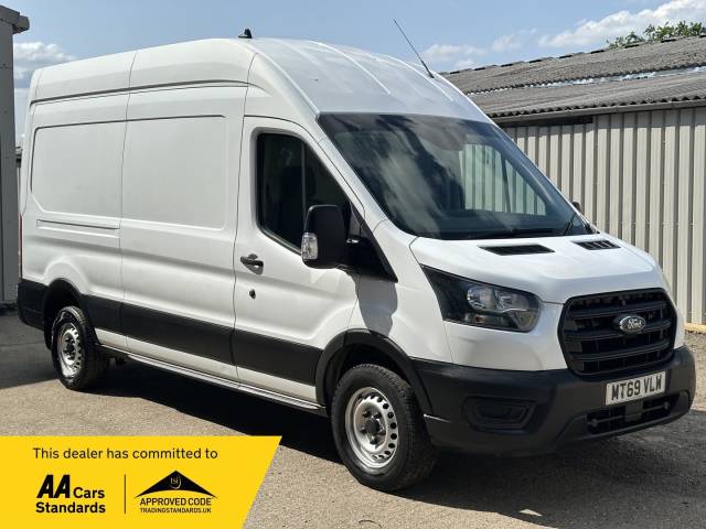 Ford Transit 2.0 350 EcoBlue Leader RWD L3 H3 Euro 6 (s/s) 5dr Panel Van Diesel White