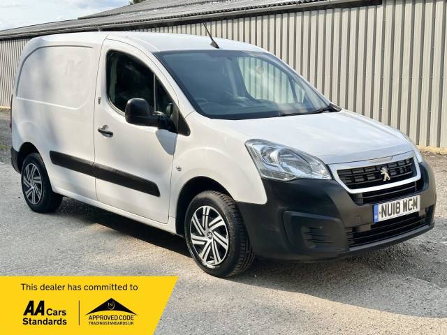 Peugeot Partner 1.6 BlueHDi 854 Professional L1 5dr Panel Van Diesel White