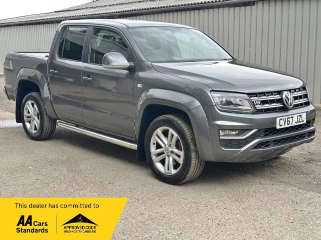 Volkswagen Amarok 3.0 TDI V6 BlueMotion Tech Highline Auto 4Motion Euro 6 (s/s) 4dr Pickup Diesel Grey