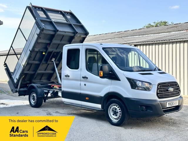 Ford Transit 2.0 350 EcoBlue FWD L3 H1 Euro 6 4dr Tipper Diesel White