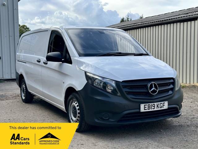 Mercedes-Benz Vito 2.1 114 CDI BlueTEC RWD L2 Euro 6 6dr Panel Van Diesel White