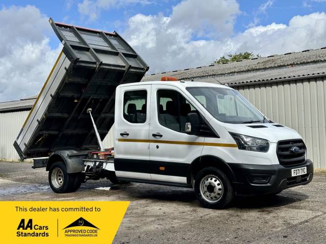 Ford Transit 2.0 350 EcoBlue Leader RWD L3 Euro 6 (s/s) 4dr Tipper Diesel White