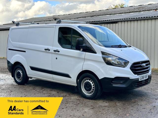 Ford Transit Custom 2.0 320 EcoBlue L1 H1 Euro 6 5dr Panel Van Diesel White