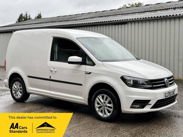 Volkswagen Caddy Caddy 2.0 TDI C20 Highline SWB Euro 6 (s/s) 5dr Panel Van Diesel White