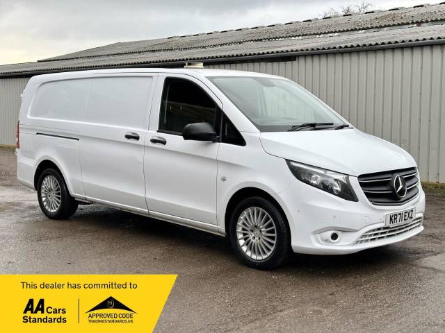 Mercedes-Benz Vito 2.0 114 CDI Premium G-Tronic RWD L3 Euro 6 (s/s) 5dr (XLWB) Panel Van Diesel White