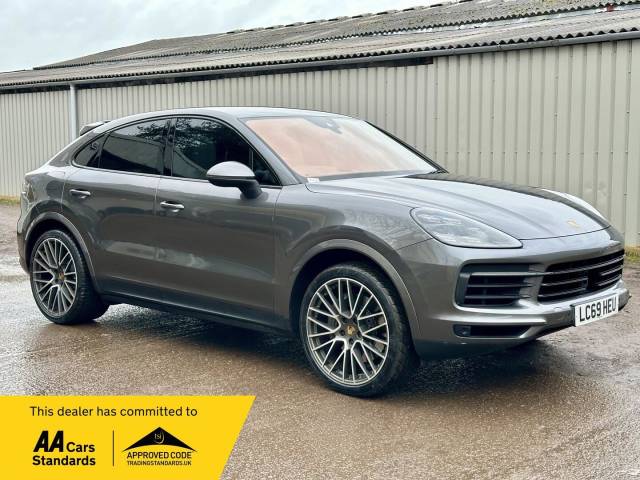 Porsche Cayenne 2.9T V6 S TiptronicS 4WD Euro 6 (s/s) 5dr Coupe Petrol Grey