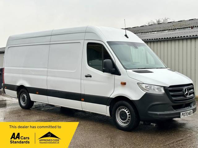 Mercedes-Benz Sprinter 2.0 315 CDI Progressive RWD L3 H2 Euro 6 (s/s) 5dr Panel Van Diesel White