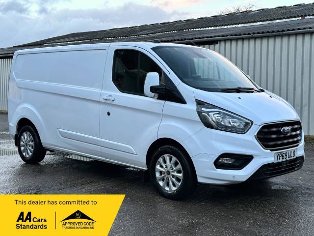 Ford Transit Custom 2.0 320 EcoBlue Limited L2 H1 Euro 6 (s/s) 5dr Panel Van Diesel White