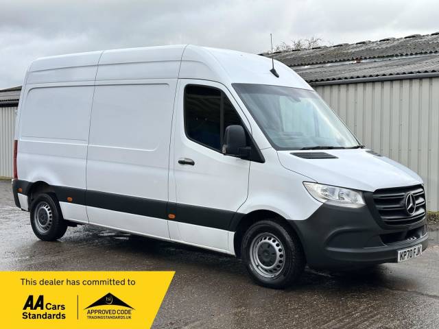 Mercedes-Benz Sprinter 2.1 314 CDI Progressive FWD L2 H2 Euro 6 (s/s) 5dr Panel Van Diesel White