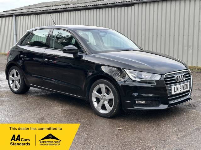 Audi A1 1.4 TFSI Sport Sportback S Tronic Euro 6 (s/s) 5dr (Nav) Hatchback Petrol Black