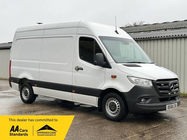 Mercedes-Benz Sprinter 2.1 316 CDI RWD L2 H2 Euro 6 5dr Panel Van Diesel White