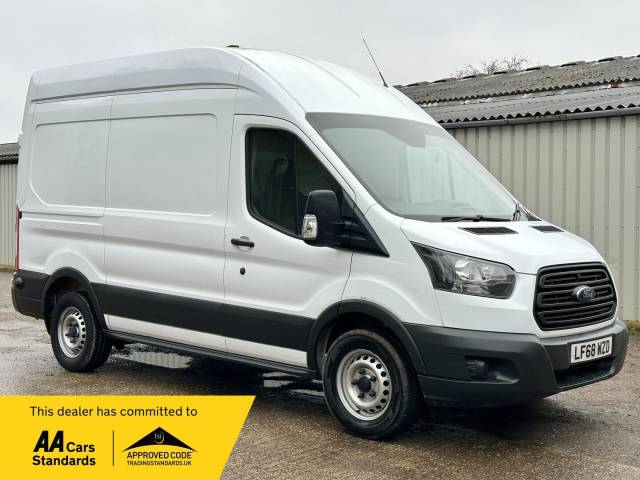 Ford Transit 2.0 350 EcoBlue FWD L2 H3 Euro 6 5dr Panel Van Diesel White