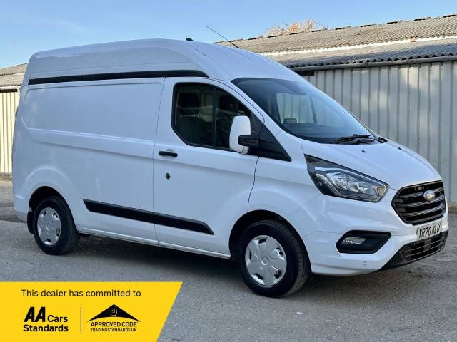 Ford Transit Custom 2.0 300 EcoBlue Trend L1 H2 Euro 6 (s/s) 5dr Panel Van Diesel White