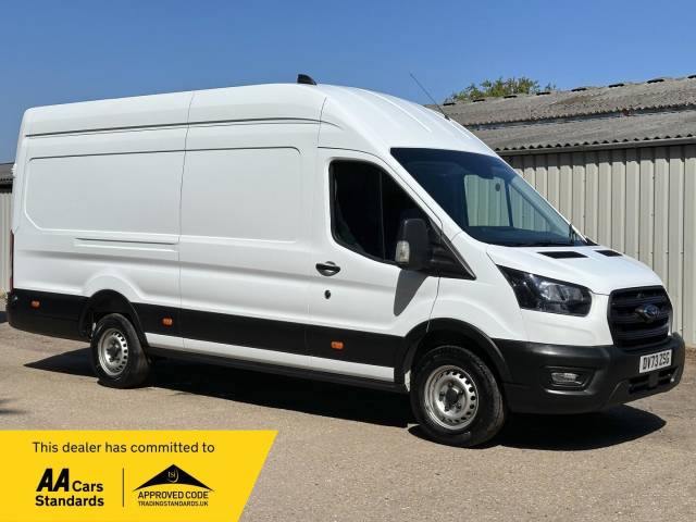Ford Transit 2.0 350 EcoBlue Leader Panel Van 5dr Diesel Manual RWD L4 H3 Euro 6 (s/s) (130 ps) Panel Van Diesel White