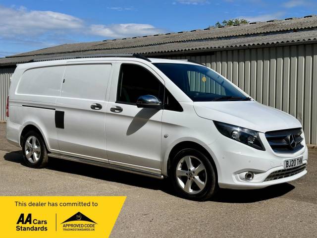 Mercedes-Benz Vito 2.1 114 CDI Premium RWD L3 Euro 6 (s/s) 5dr Panel Van Diesel White