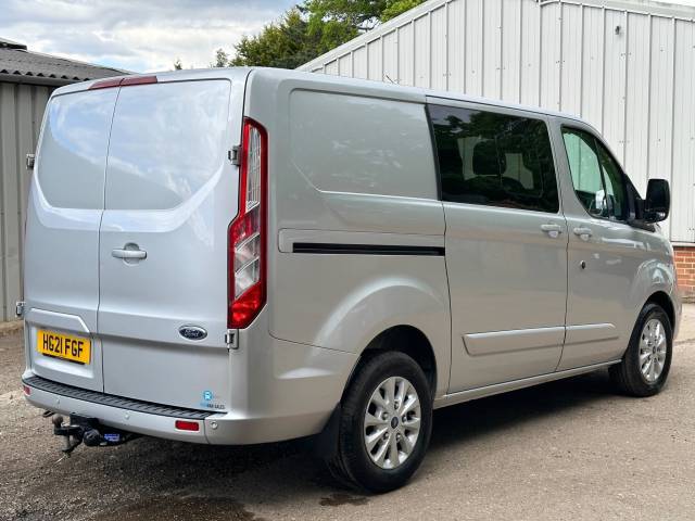 2021 Ford Transit Custom 2.0 300 EcoBlue Limited Crew Van L1 H1 Euro 6 (s/s) 5dr (6 Seat)