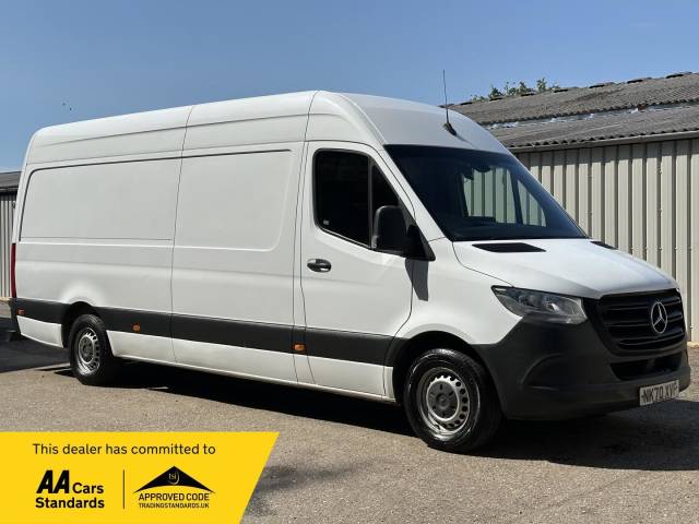 Mercedes-Benz Sprinter 2.0 315 CDI Progressive RWD L3 H2 Euro 6 (s/s) 5dr Panel Van Diesel White
