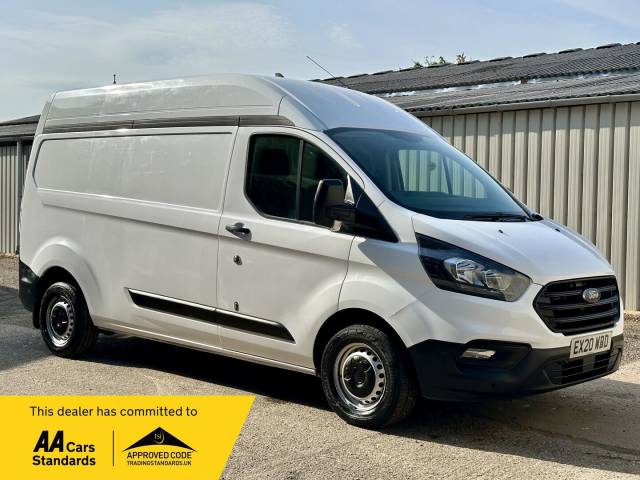 Ford Transit Custom 2.0 300 EcoBlue Leader L2 H2 Euro 6 (s/s) 5dr Panel Van Diesel White