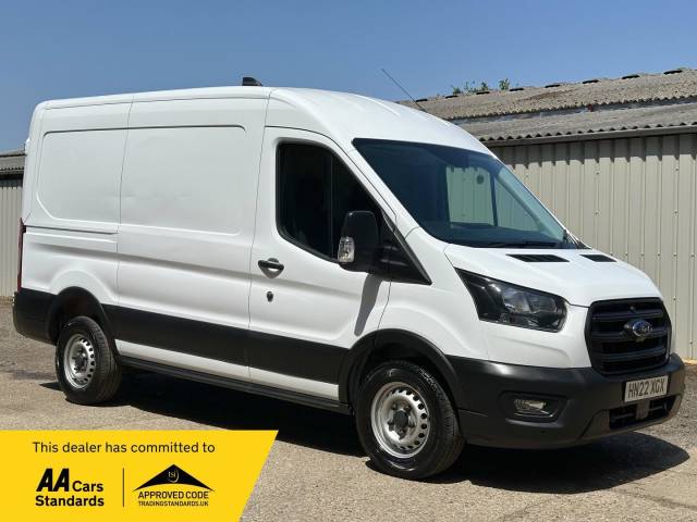 Ford Transit 2.0 350 EcoBlue Leader FWD L2 H2 Euro 6 (s/s) 5dr Panel Van Diesel White