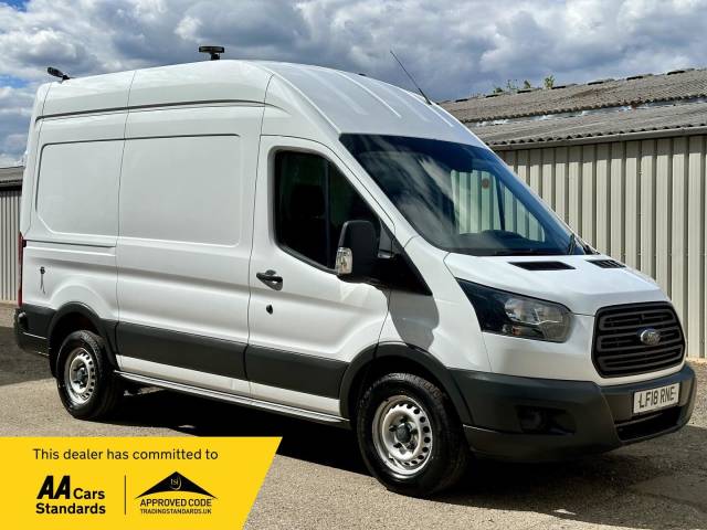 Ford Transit 2.0 350 EcoBlue FWD L2 H3 Euro 6 5dr Panel Van Diesel White