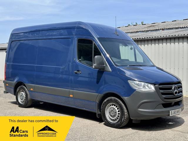 Mercedes-Benz Sprinter 2.1 316 CDI RWD L2 H2 Euro 6 5dr Panel Van Diesel Blue