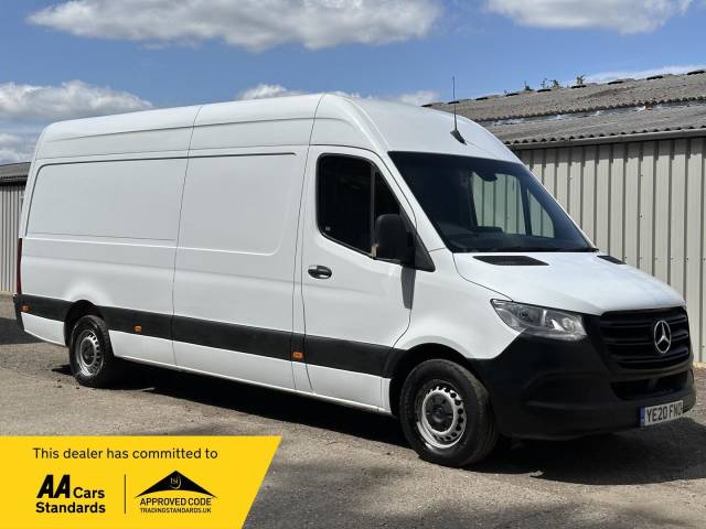Mercedes-Benz Sprinter 2.1 316 CDI RWD L3 H2 Euro 6 5dr Panel Van Diesel White