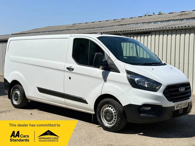 Ford Transit Custom 2.0 300 EcoBlue Leader L2 H1 Euro 6 (s/s) 5dr Panel Van Diesel White