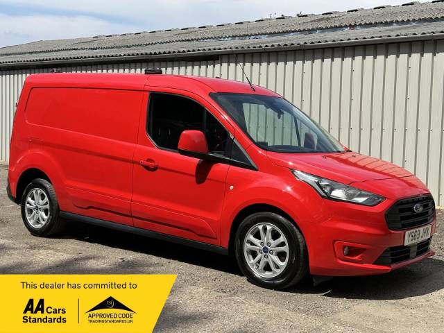 Ford Transit Connect 1.5 240 EcoBlue Limited Auto L2 Euro 6 (s/s) 5dr Panel Van Diesel Red