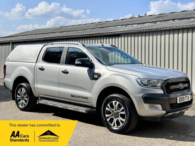 Ford Ranger 3.2 TDCi Wildtrak Auto 4WD Euro 5 4dr Pickup Diesel Silver