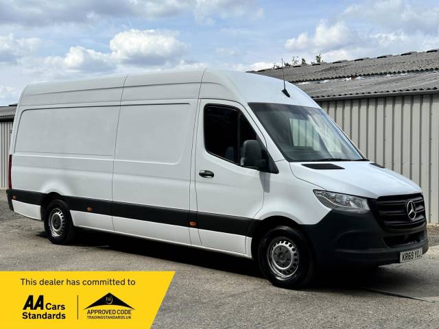Mercedes-Benz Sprinter 2.1 314 CDI RWD L3 H2 Euro 6 5dr Panel Van Diesel White