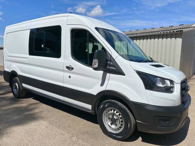 2021 Ford Transit 2.0 350 EcoBlue Leader Crew Van RWD L3 H2 Euro 6 (s/s) 6dr