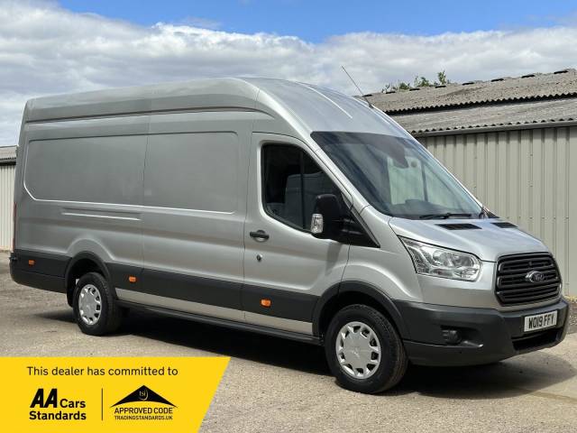 Ford Transit 2.0 350 EcoBlue RWD L4 H3 Euro 6 5dr Panel Van Diesel Silver