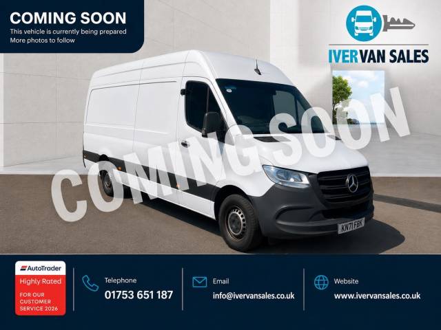 Mercedes-Benz Sprinter 2.0 315 CDI Progressive RWD L3 H2 Euro 6 (s/s) 5dr Panel Van Diesel White