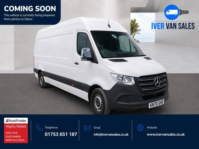 Mercedes-Benz Sprinter 2.1 314 CDI RWD L3 H2 Euro 6 5dr Panel Van Diesel White