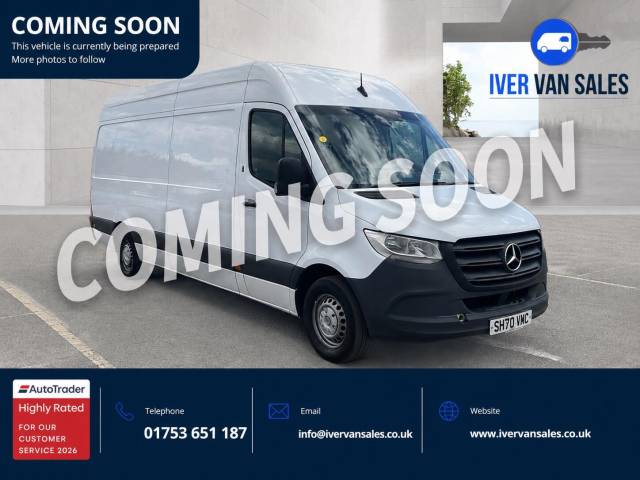 Mercedes-Benz Sprinter 2.0 315 CDI Progressive RWD L3 H2 Euro 6 (s/s) 5dr Panel Van Diesel White