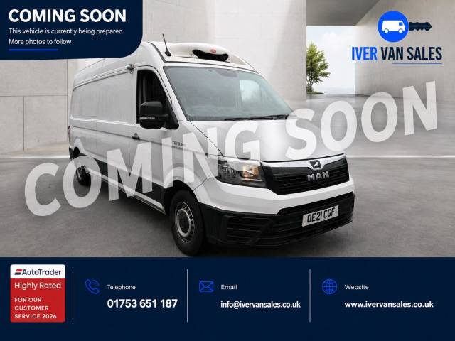 Man Tge 2.0 3140d FWD LWB High Roof Euro 6 (s/s) 5dr Temperature Controlled Diesel White