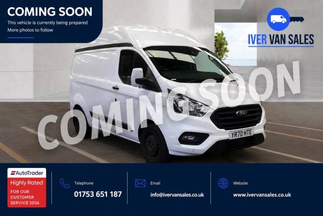 Ford Transit Custom 2.0 300 EcoBlue Trend Auto L1 H2 Euro 6 (s/s) 5dr Panel Van Diesel White
