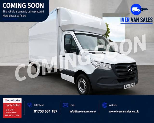 Mercedes-Benz Sprinter 2.0 315 CDI Progressive RWD L3 Euro 6 (s/s) 2dr Luton Diesel White