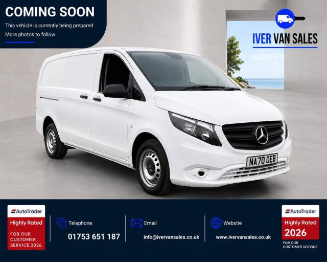 Mercedes-Benz Vito 2.0 114 CDI Progressive G-Tronic RWD L2 Euro 6 (s/s) 5dr (LWB) Panel Van Diesel White